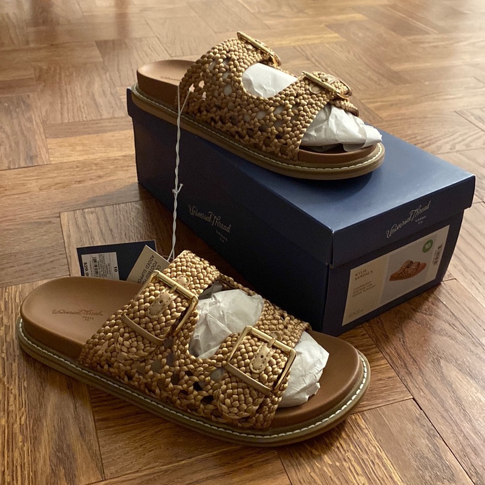 Universal Thread Kylie Crochet Footbed Sandals